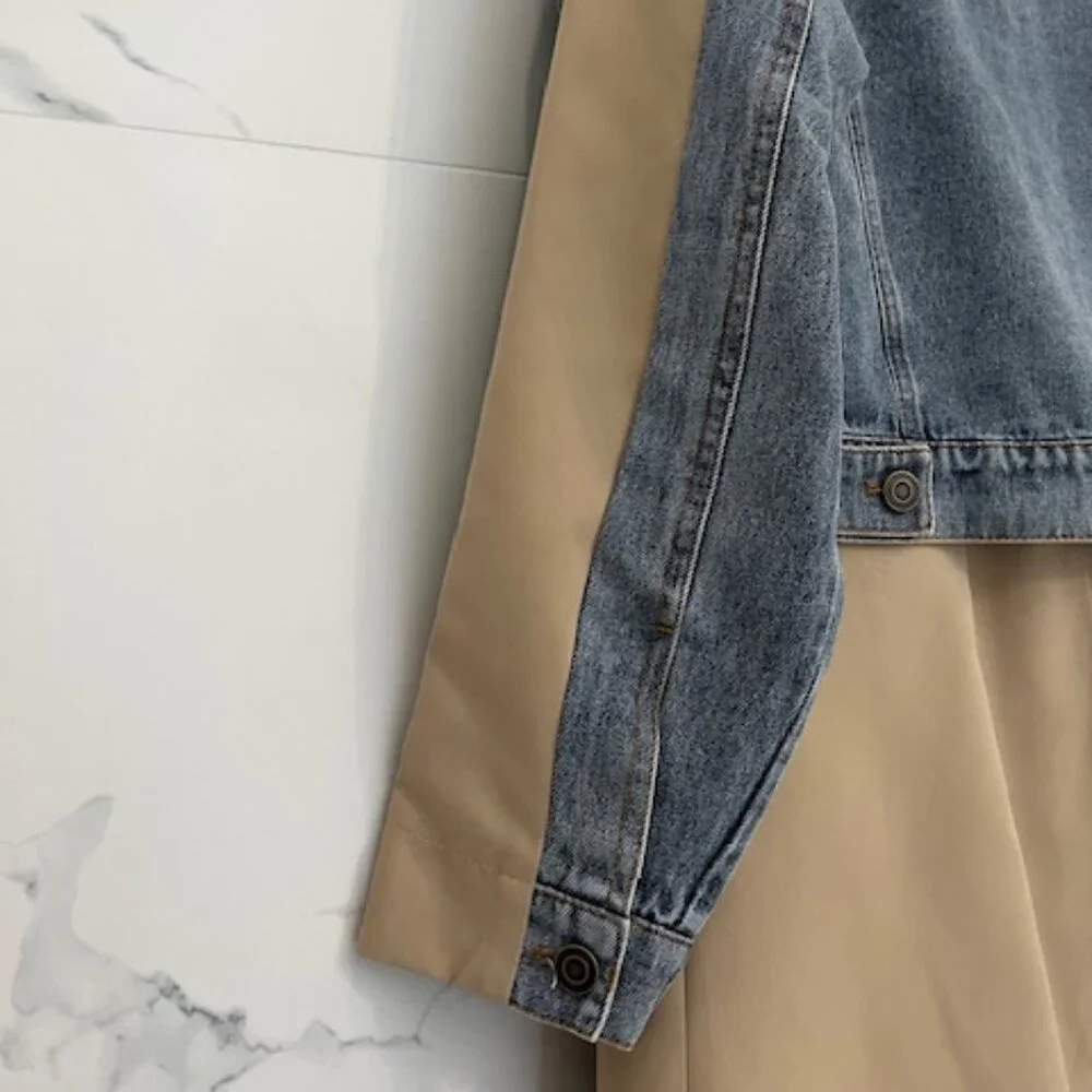 Galita Hybrid Denim Trench Coat - Picture 16 of 16